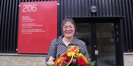 DTU Kemi - Jingdong modtager Ydun-bevilling - foto:Anne Frejberg